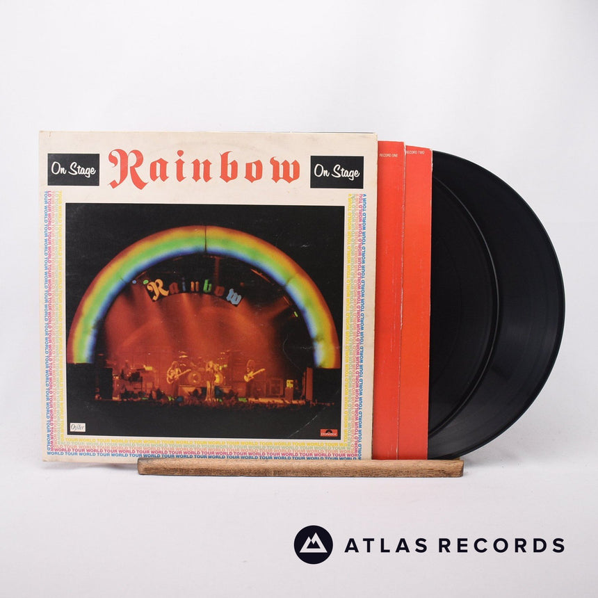Rainbow On Stage 2 x LP Vinyl Record - Front Cover & Record