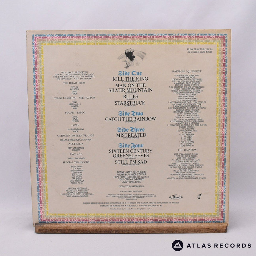 Rainbow - On Stage - Gatefold Double LP Vinyl Record - VG+/EX