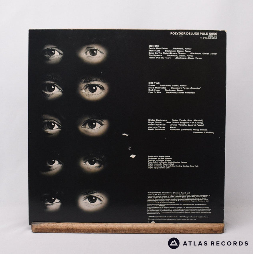 Rainbow - Straight Between The Eyes - A//1 B//2 LP Vinyl Record - VG+/EX