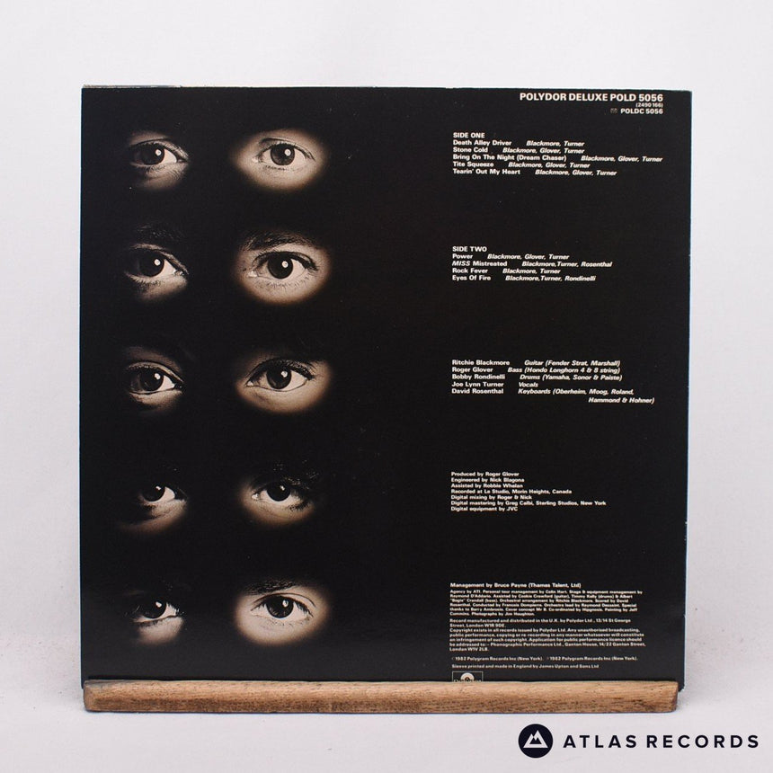 Rainbow - Straight Between The Eyes - Sterling A//1 B//2 LP Vinyl Record - EX/EX
