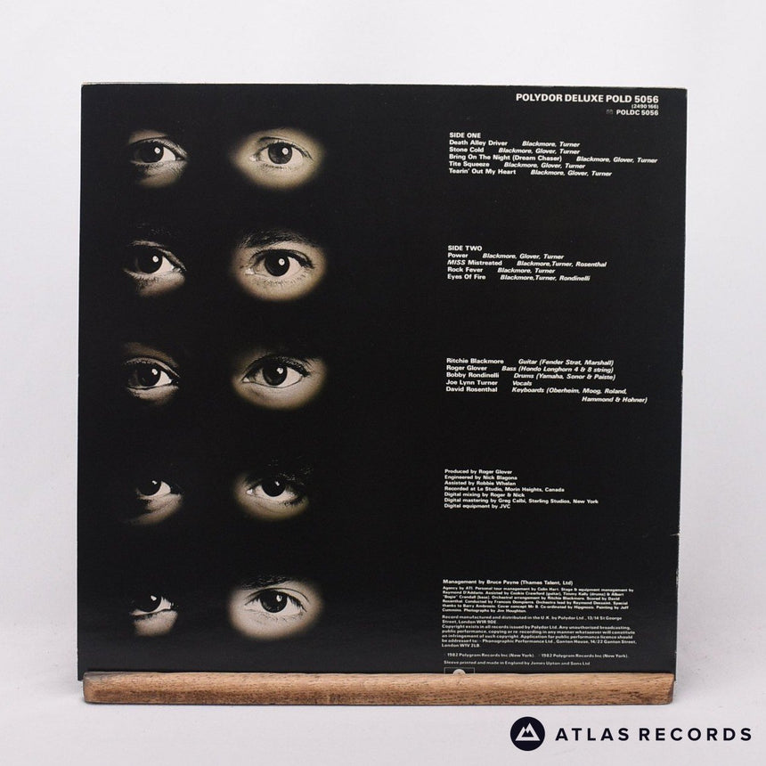Rainbow - Straight Between The Eyes - A//2 B//2 LP Vinyl Record - EX/EX