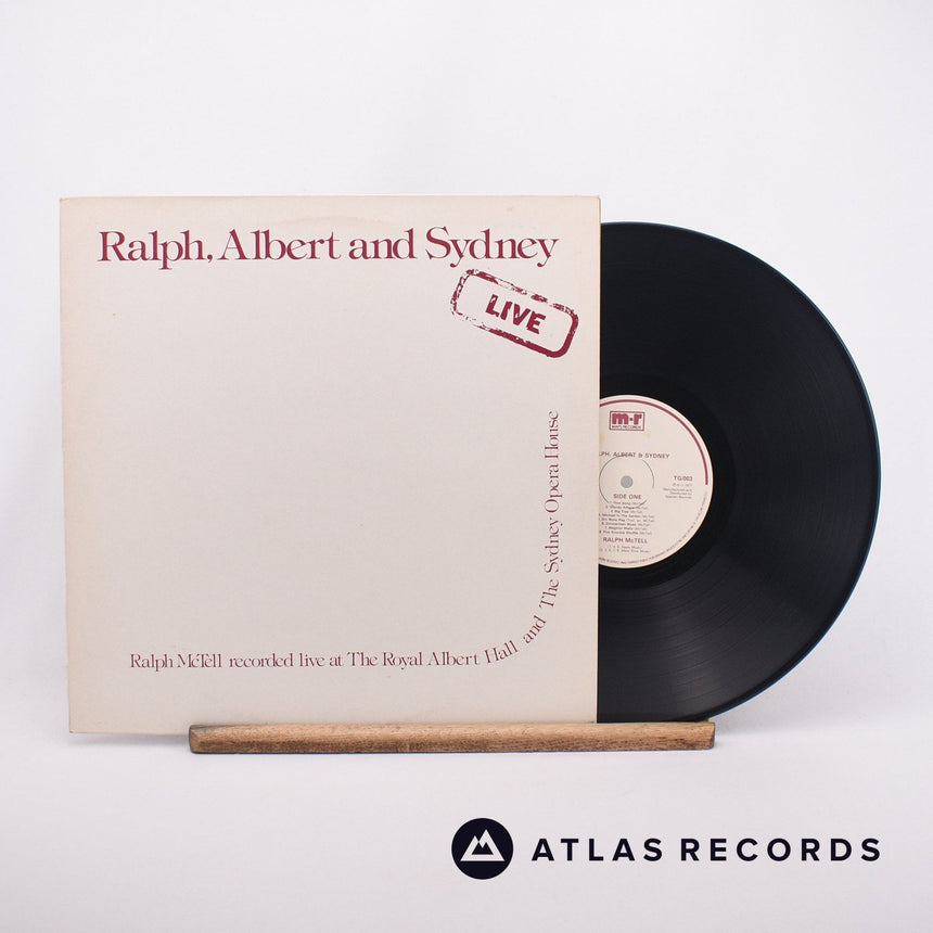 Ralph McTell Ralph, Albert And Sydney LP Vinyl Record - Front Cover & Record