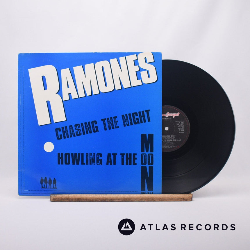 Ramones Chasing The Night 12" Vinyl Record - Front Cover & Record