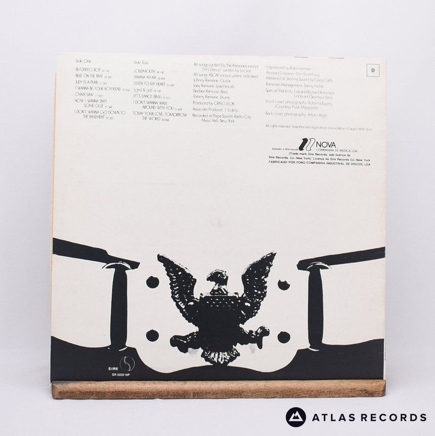 Ramones - Ramones - Reissue Portuguese A B LP Vinyl Record - EX/EX