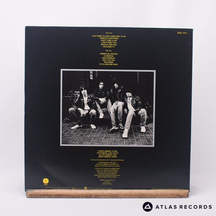 Ramones - Road To Ruin - A1 B1 LP Vinyl Record - EX/EX