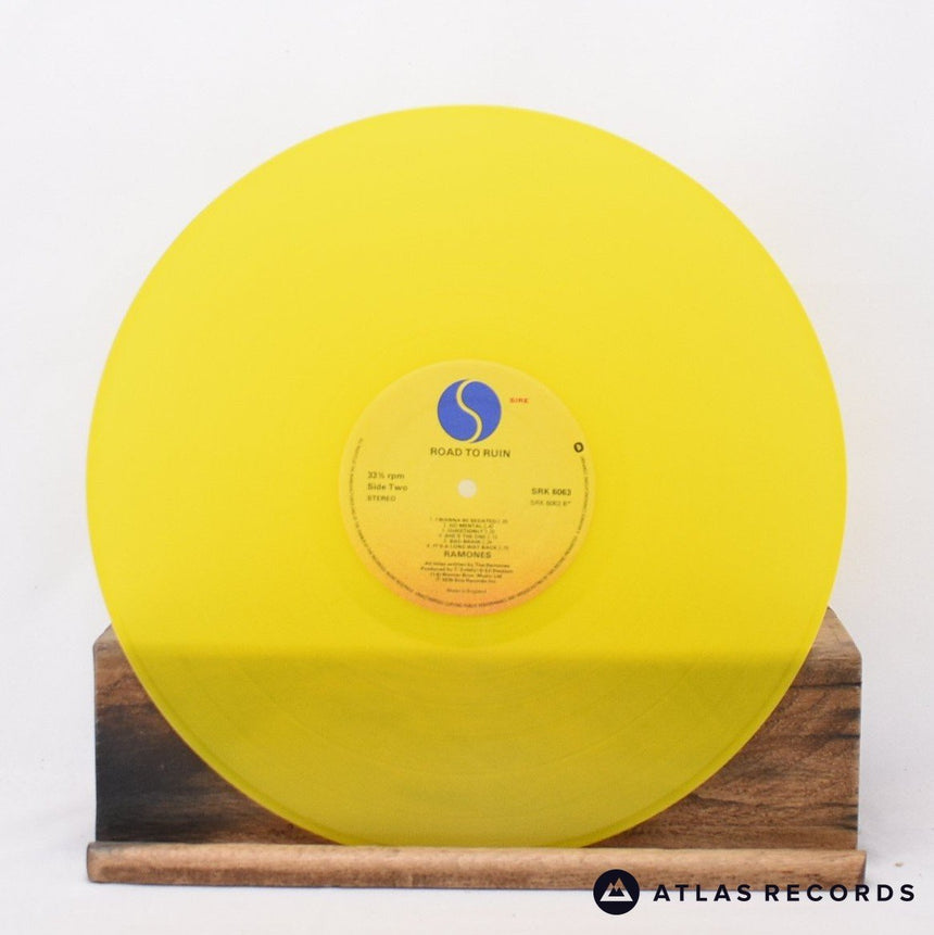 Ramones - Road To Ruin - Yellow Translucent A1 B1 LP Vinyl Record - VG+/EX