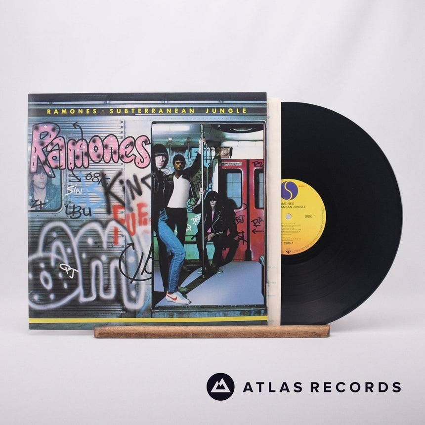 Ramones Subterranean Jungle LP Vinyl Record - Front Cover & Record