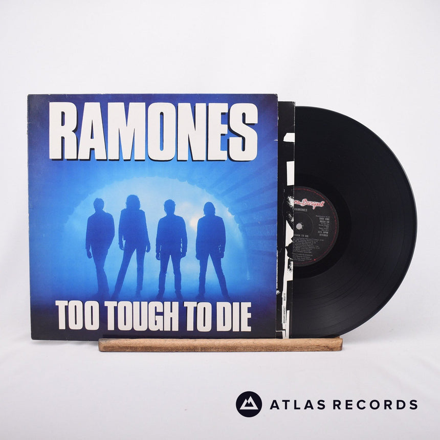 Ramones Too Tough To Die LP Vinyl Record - Front Cover & Record