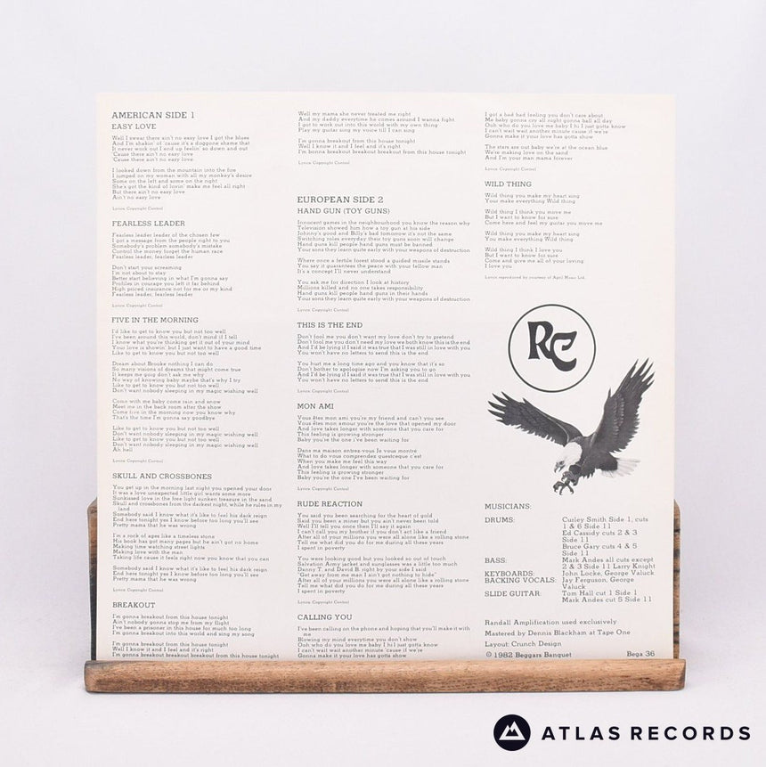 Randy California - Euro-American - A1 B1 A1 B1 LP + 7" Vinyl Record - VG+/EX