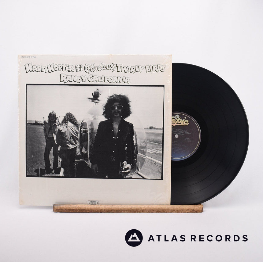 Randy California Kapt. Kopter And The LP Vinyl Record - Front Cover & Record