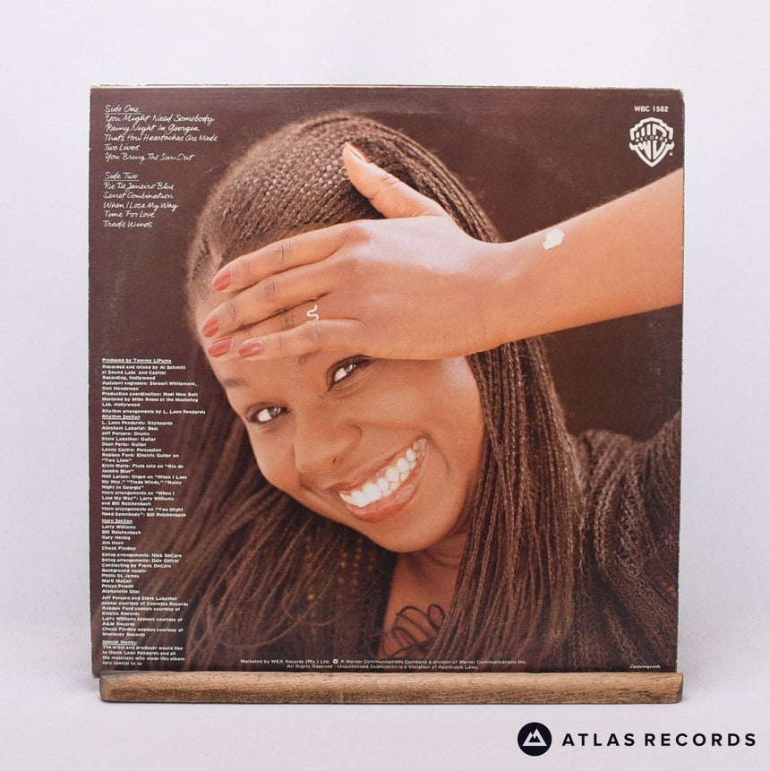 Randy Crawford - Secret Combination - South Africa LP Vinyl Record - VG+/VG+