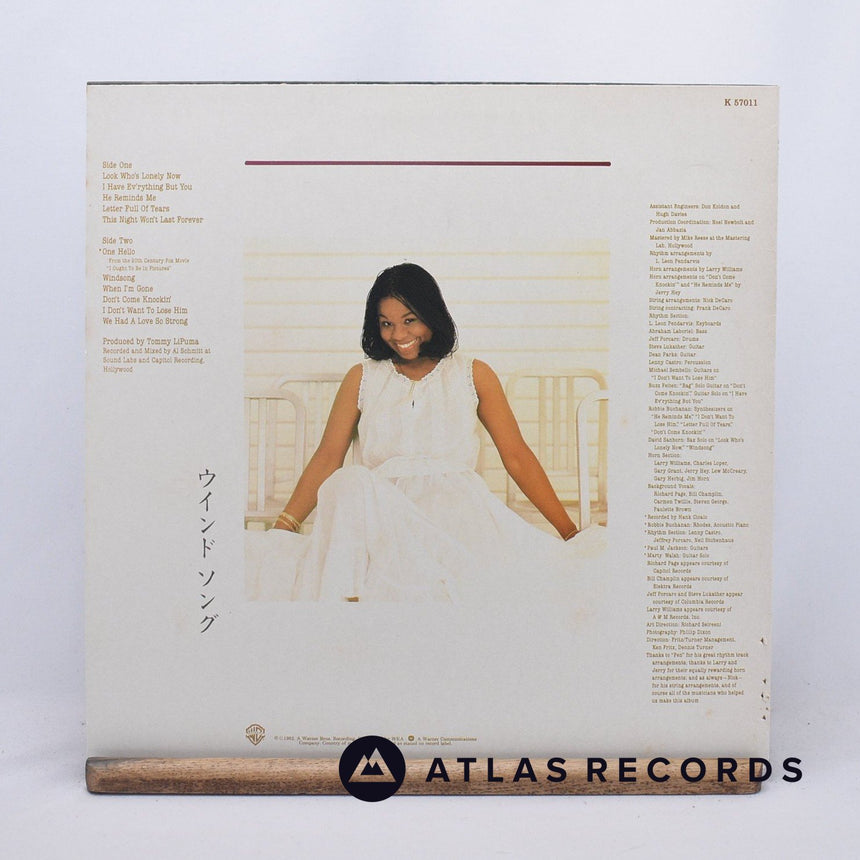 Randy Crawford - Windsong - Strawberry LP Vinyl Record - EX/NM