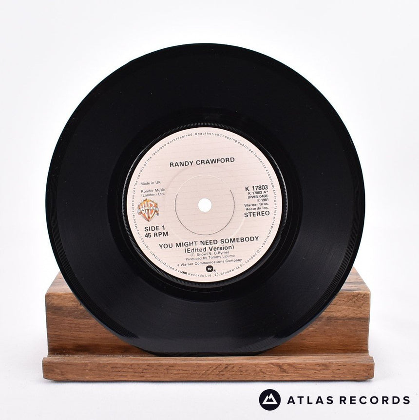Randy Crawford - You Might Need Somebody - 7" Vinyl Record - EX/VG+