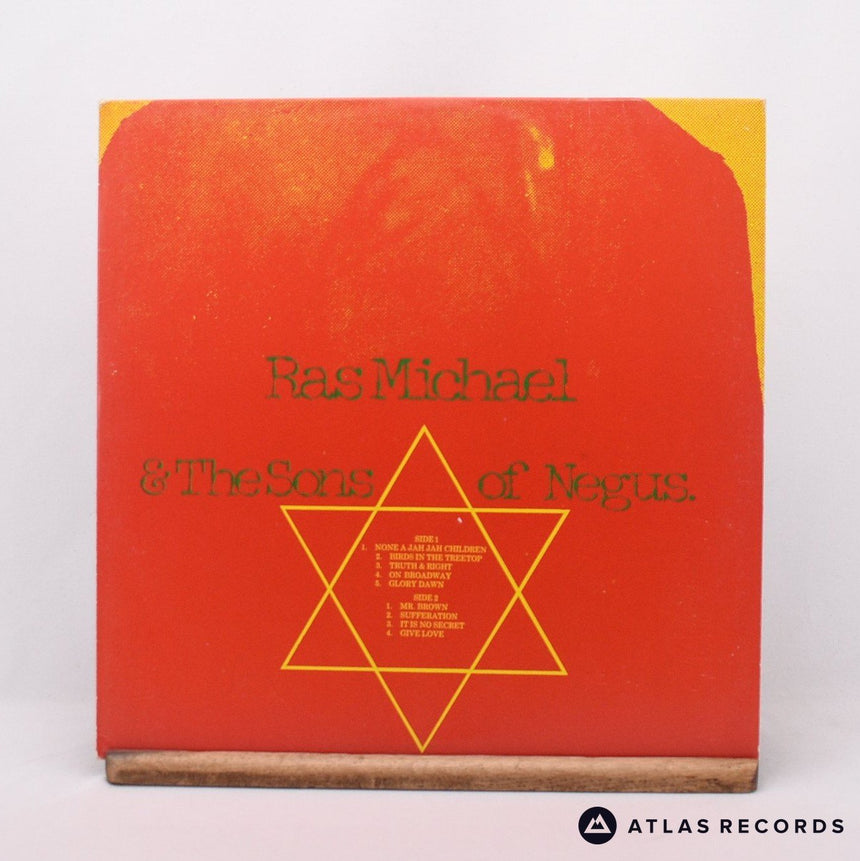 Ras Michael & The Sons Of Negus - Rastafari - A/1 B/1 LP Vinyl Record - EX/EX