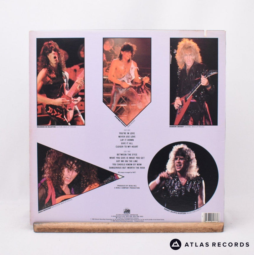 Ratt - Invasion Of Your Privacy - Us A B LP Vinyl Record - VG+/VG+