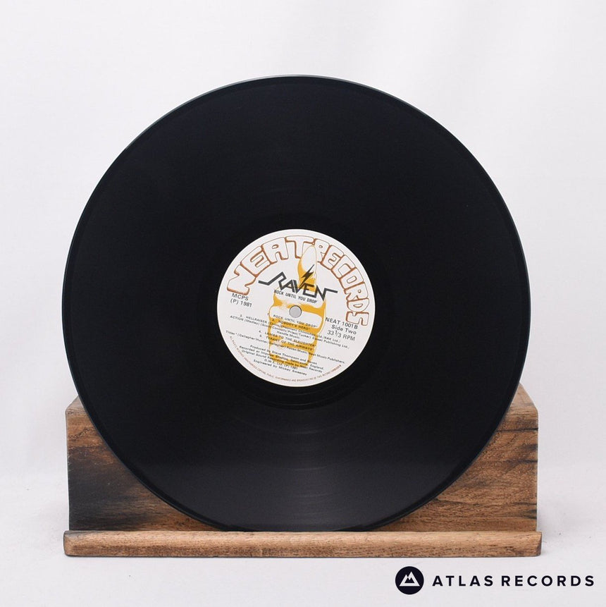 Raven - Rock Until You Drop - LP Vinyl Record - EX/VG+