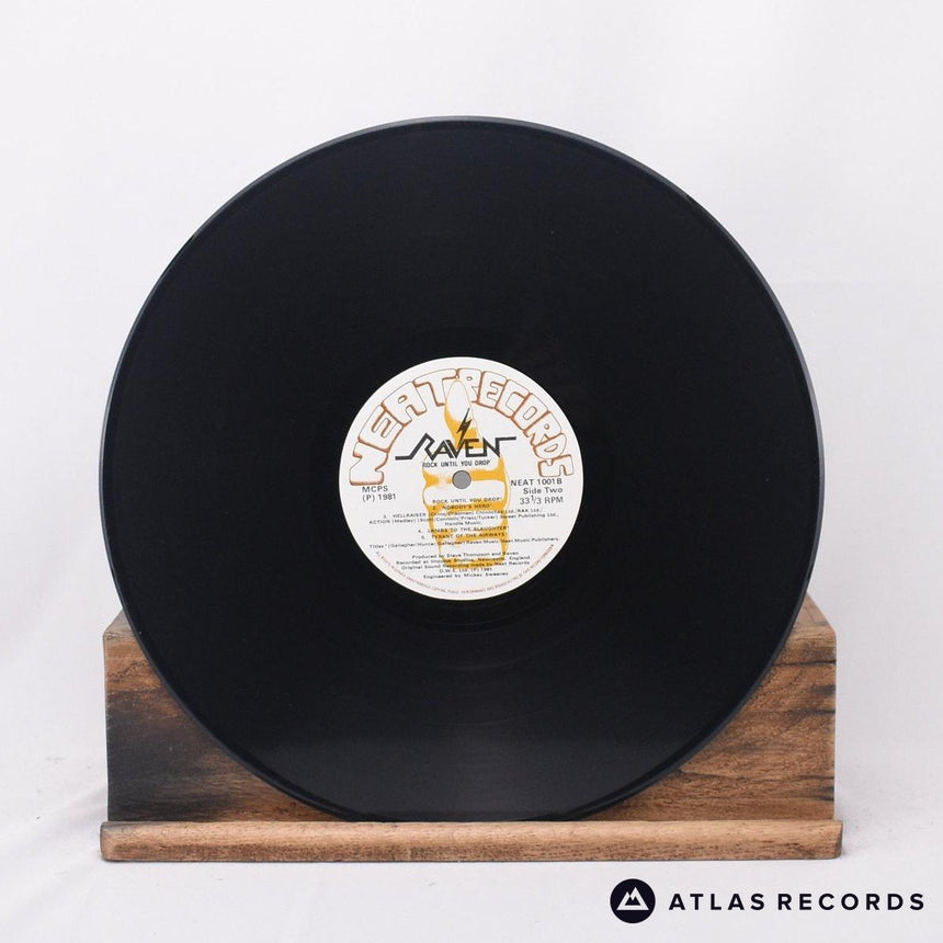 Raven - Rock Until You Drop - LP Vinyl Record - VG/EX