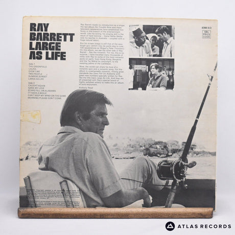 Ray Barrett - Large As Life - LP Vinyl Record - VG/VG+