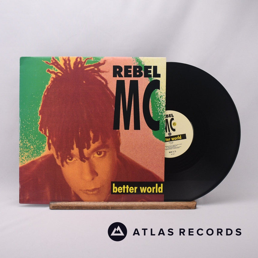 Rebel MC Better World 12" Vinyl Record - Front Cover & Record