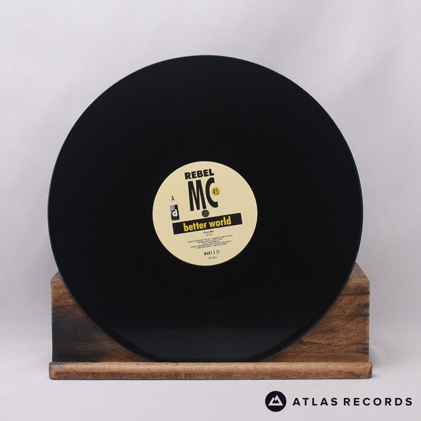 Rebel MC - Better World - 12" Vinyl Record - VG+/EX