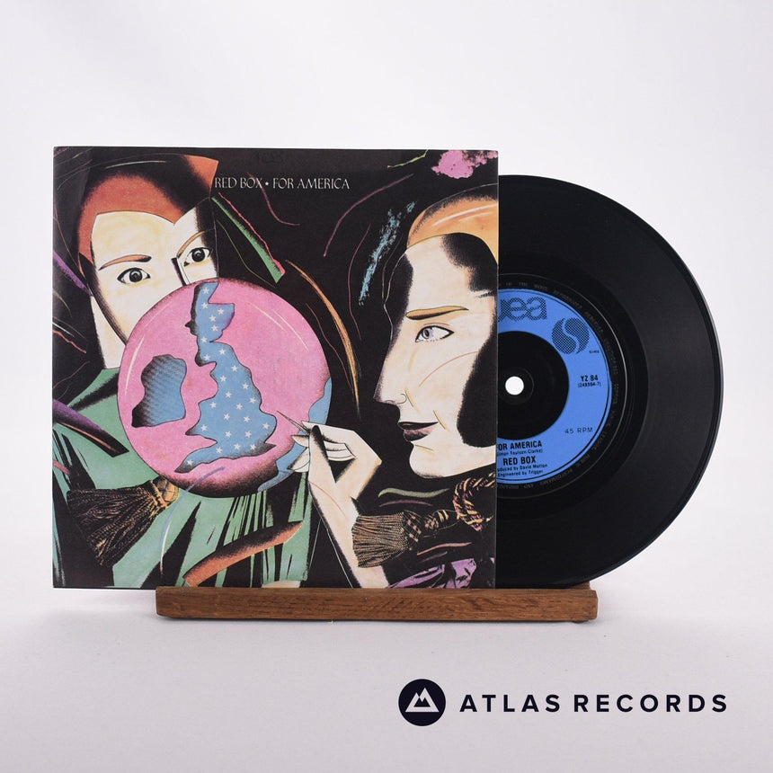 Red Box For America 7" Vinyl Record - Front Cover & Record