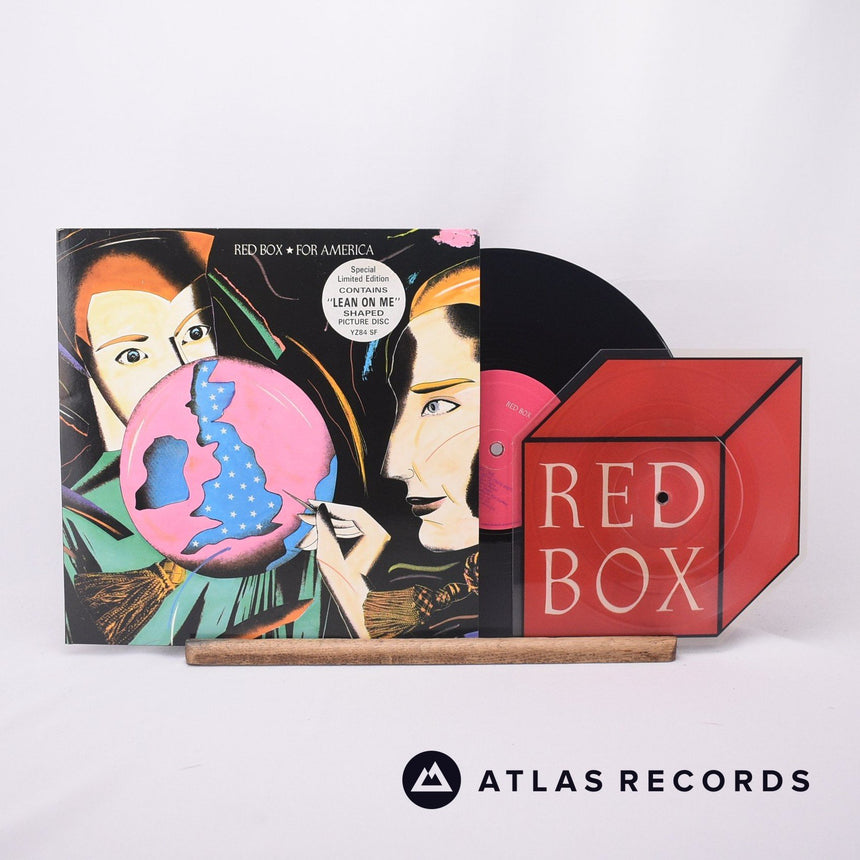 Red Box - For America - 10" + 7" Vinyl Record - EX/EX