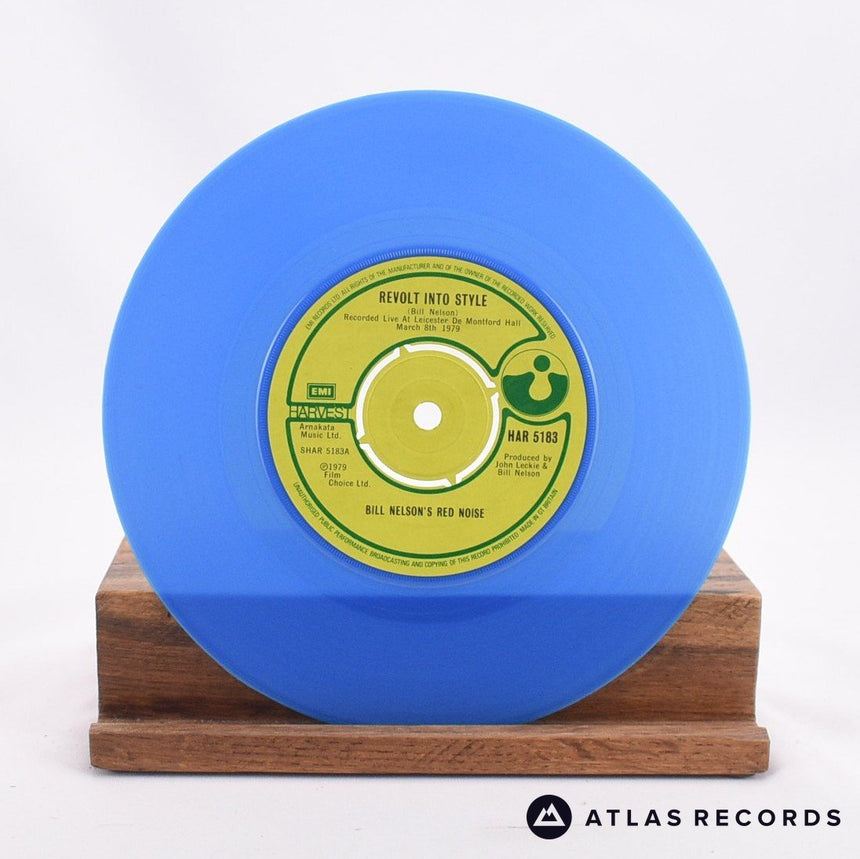 Red Noise - Revolt Into Style - Blue 7" Vinyl Record - VG+/EX