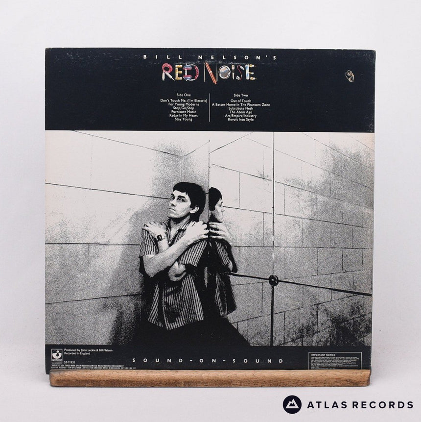 Red Noise - Sound On Sound - Canada LP Vinyl Record - VG+/EX