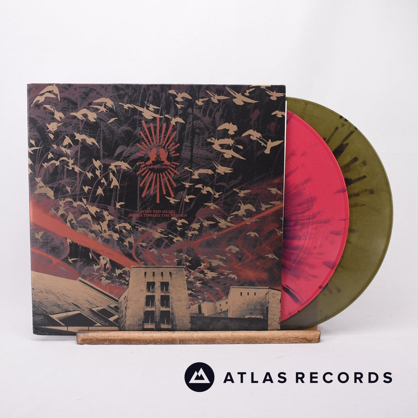 Red Sparowes Every Red Heart Shines Toward The Red Sun 2 x LP Vinyl Record - Front Cover & Record