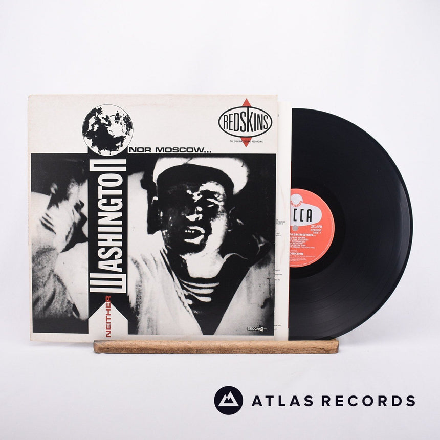Redskins Neither Washington Nor Moscow LP Vinyl Record - Front Cover & Record