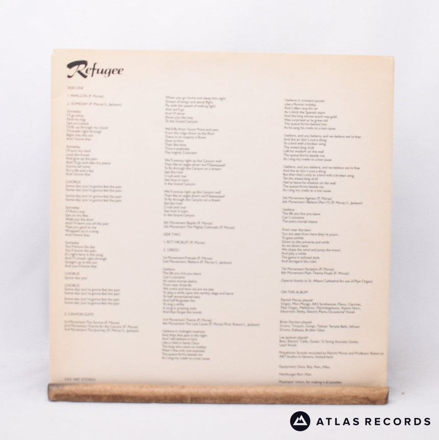 Refugee - Refugee - Porky LP Vinyl Record - VG+/EX