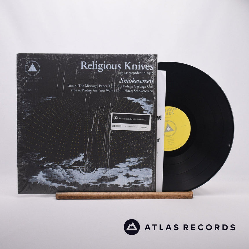 Religious Knives Smokescreen LP Vinyl Record - Front Cover & Record