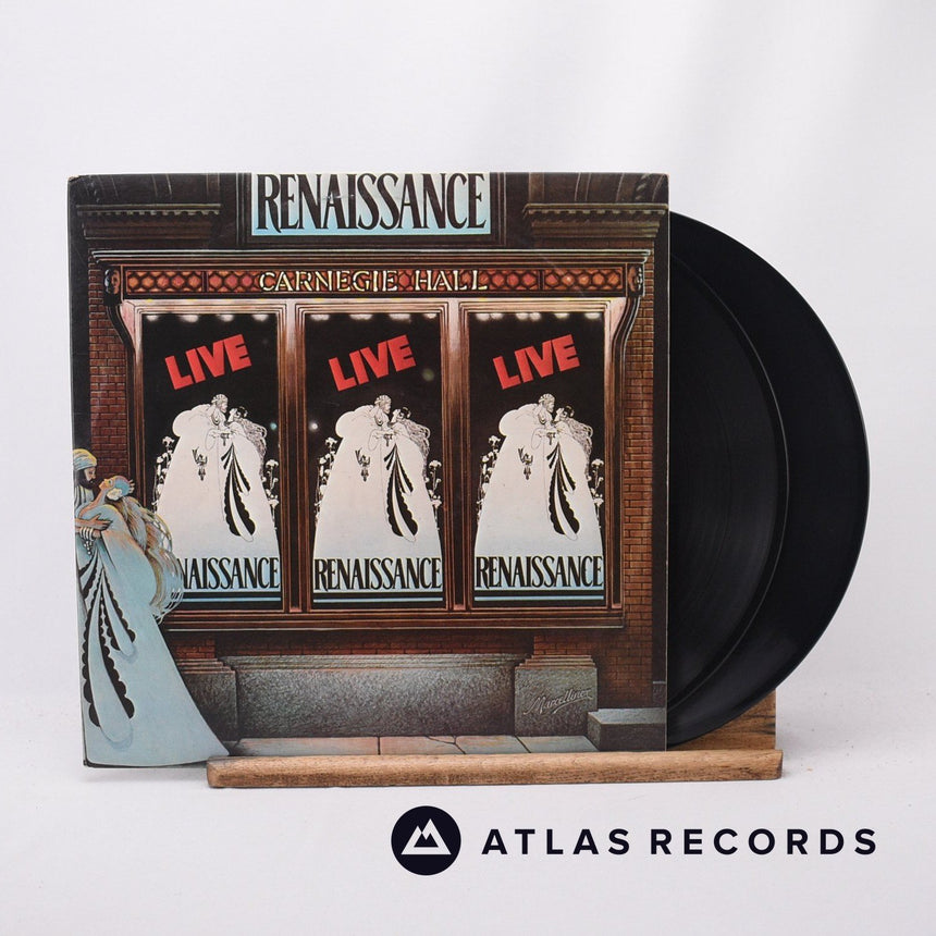Renaissance Live At Carnegie Hall 2 x LP Vinyl Record - Front Cover & Record