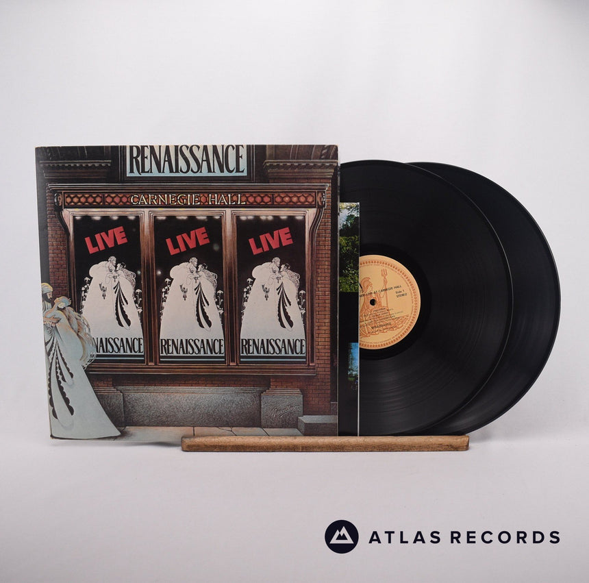 Renaissance Live At Carnegie Hall 2 x LP Vinyl Record - Front Cover & Record