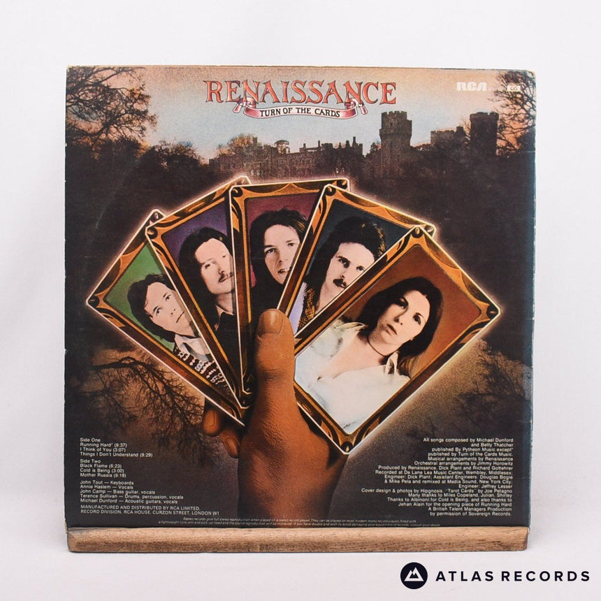 Renaissance - Turn Of The Cards - LP Vinyl Record - VG+/EX