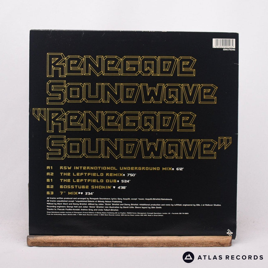 Renegade Soundwave - Renegade Soundwave - 12" Vinyl Record - VG+/EX