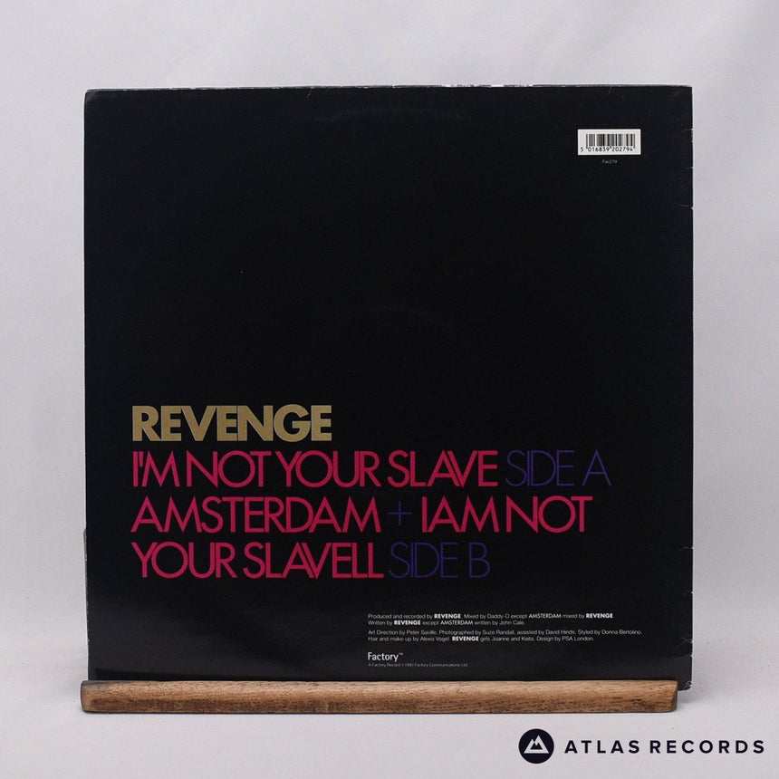 Revenge - I'm Not Your Slave + Amsterdam - 12" Vinyl Record - VG+/VG+