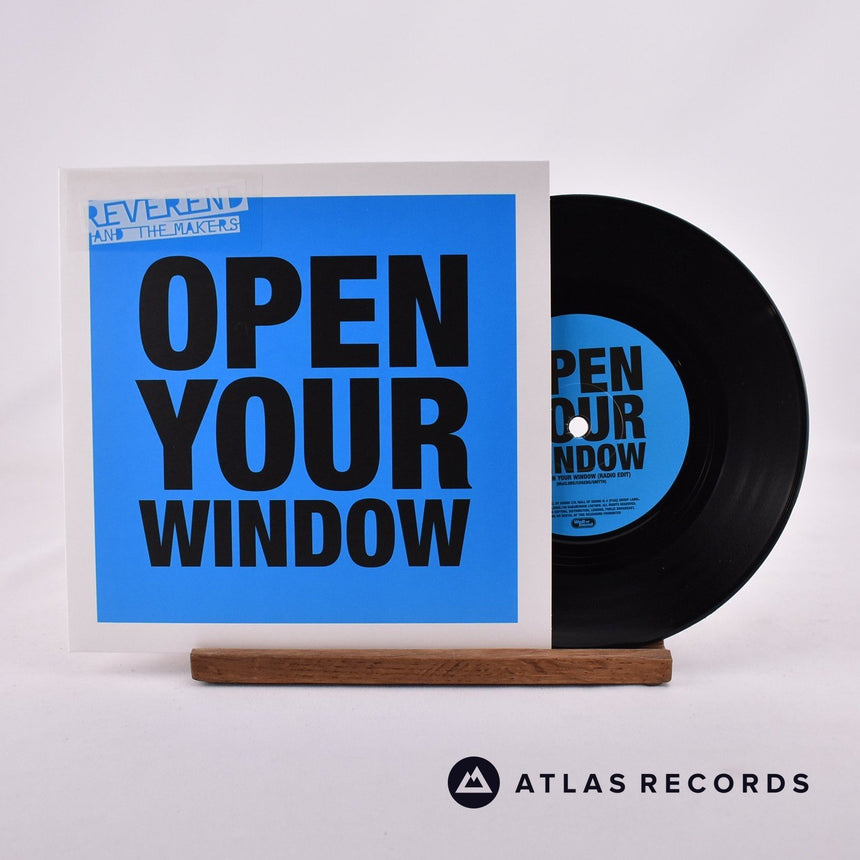 Reverend And The Makers Open Your Window 7" Vinyl Record - Front Cover & Record
