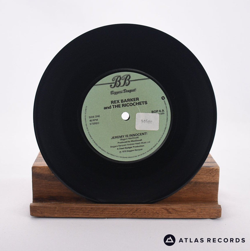 Rex Barker And The Ricochets - Jeremy Is Innocent! - 7" Vinyl Record - VG+/EX