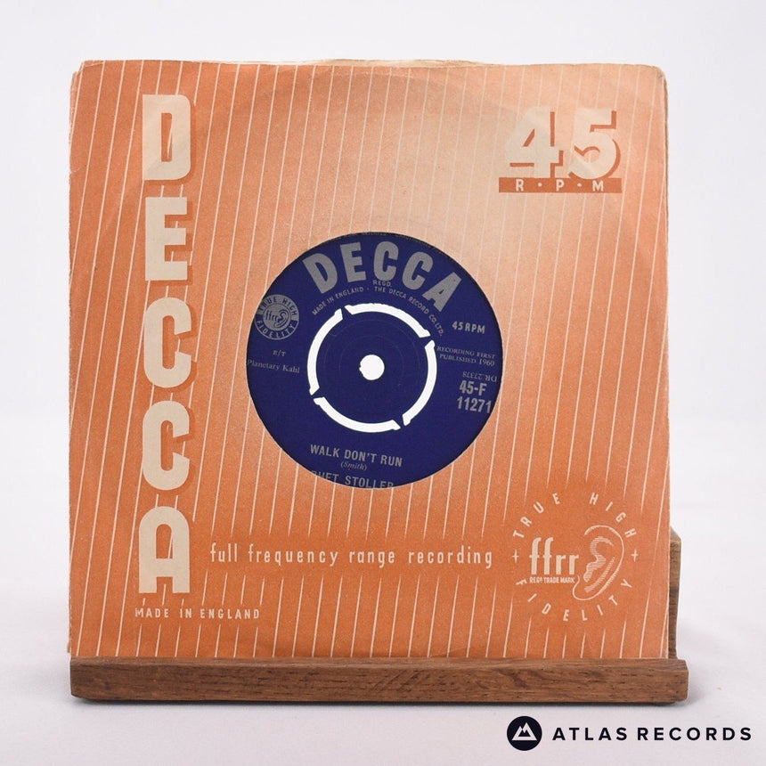 Rhet Stoller Walk Don't Run 7" Vinyl Record - In Sleeve