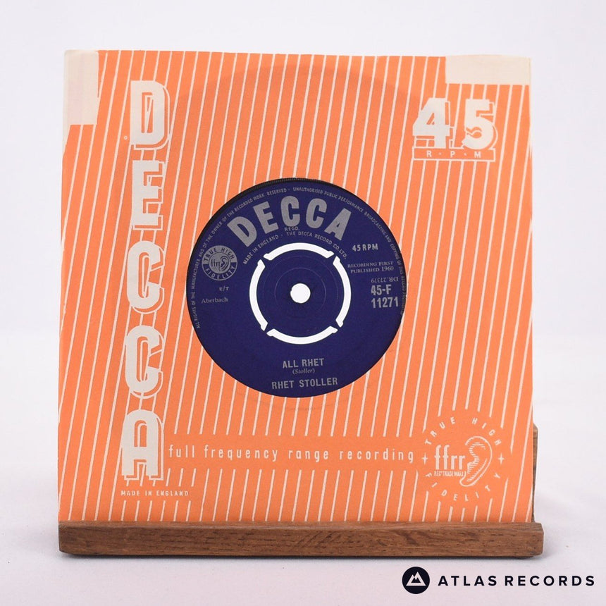 Rhet Stoller - Walk Don't Run - 7" Vinyl Record - NM/VG+