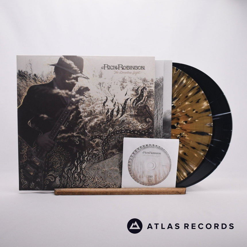 Rich Robinson The Ceaseless Sight Double LP + 2 x CD Vinyl Record - Front Cover & Record