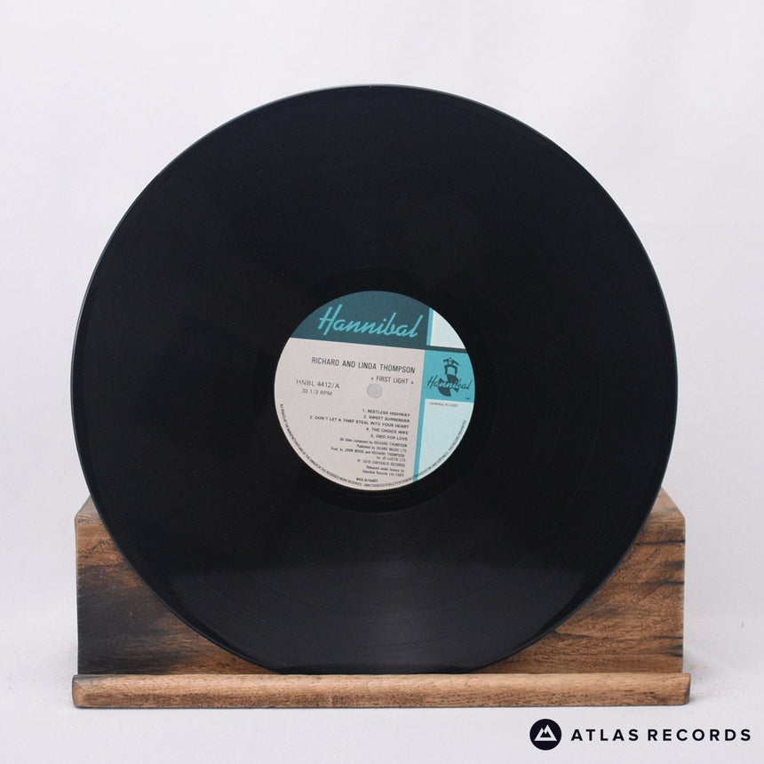 Richard & Linda Thompson - First Light - Reissue LP Vinyl Record - VG+/EX