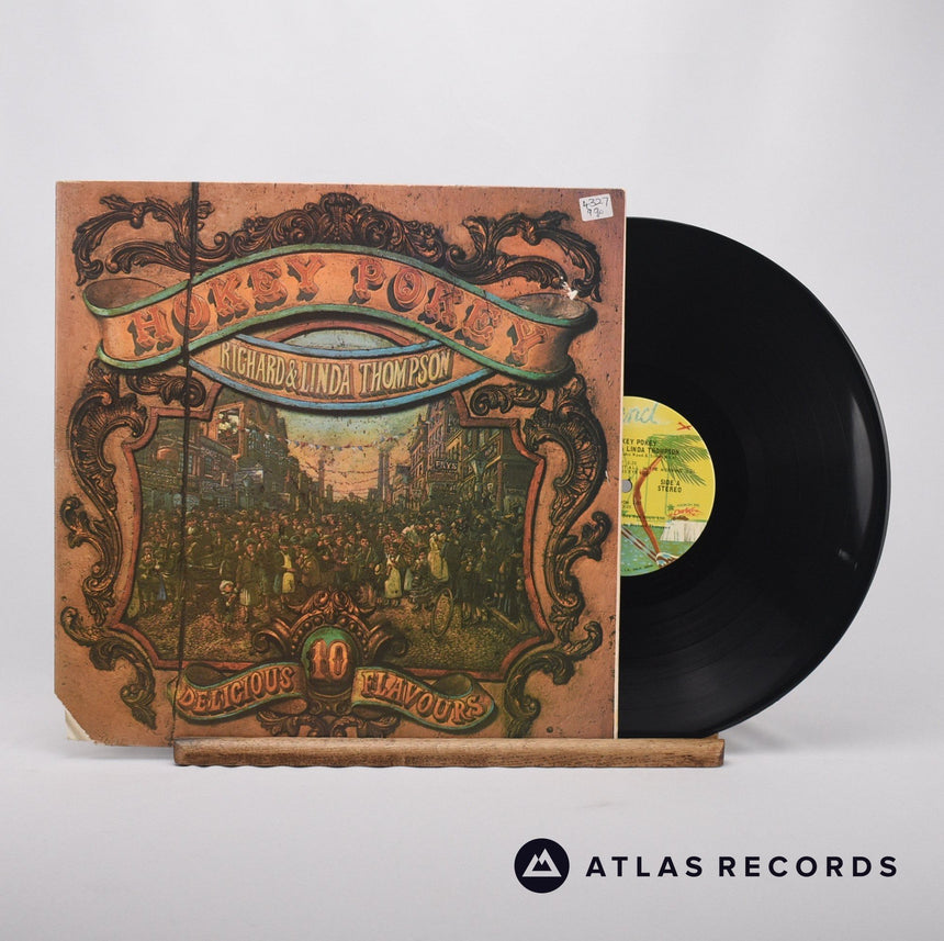 Richard & Linda Thompson Hokey Pokey LP Vinyl Record - Front Cover & Record