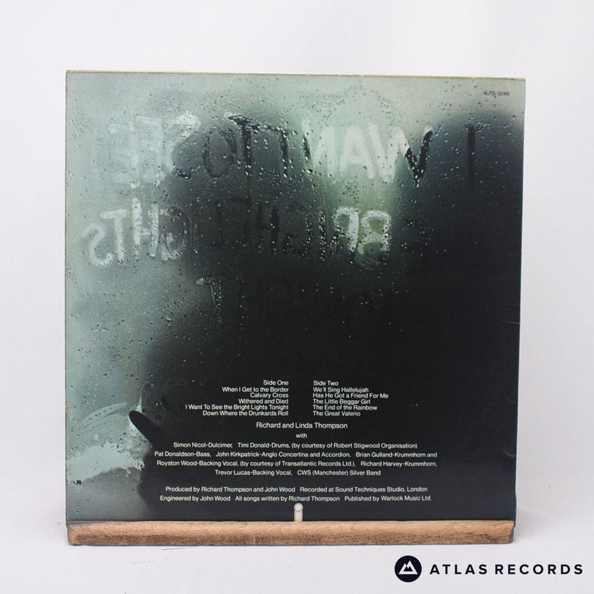 Richard & Linda Thompson - I Want To See The Bright Lights Tonight - LP Vinyl
