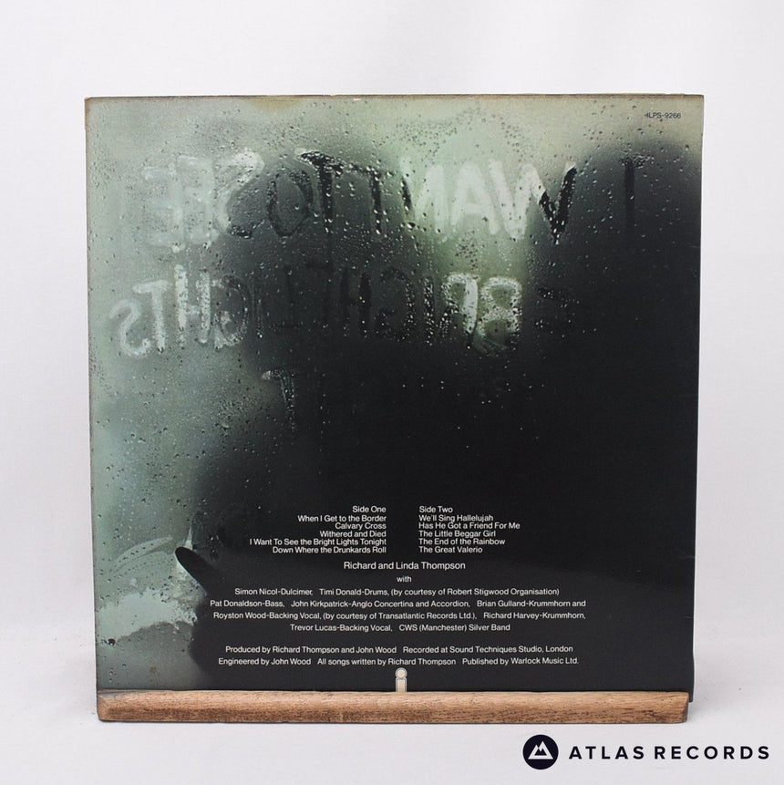 Richard & Linda Thompson - I Want To See The Bright Lights Tonight - LP Vinyl