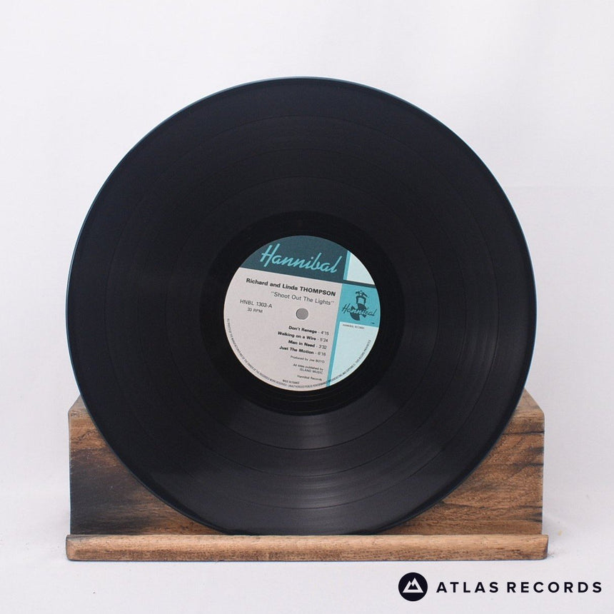 Richard & Linda Thompson - Shoot Out The Lights - Insert LP Vinyl Record - EX/EX