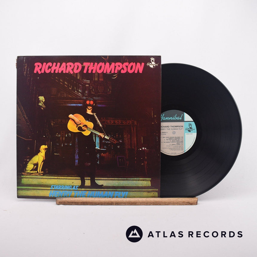 Richard Thompson Henry The Human Fly LP Vinyl Record - Front Cover & Record