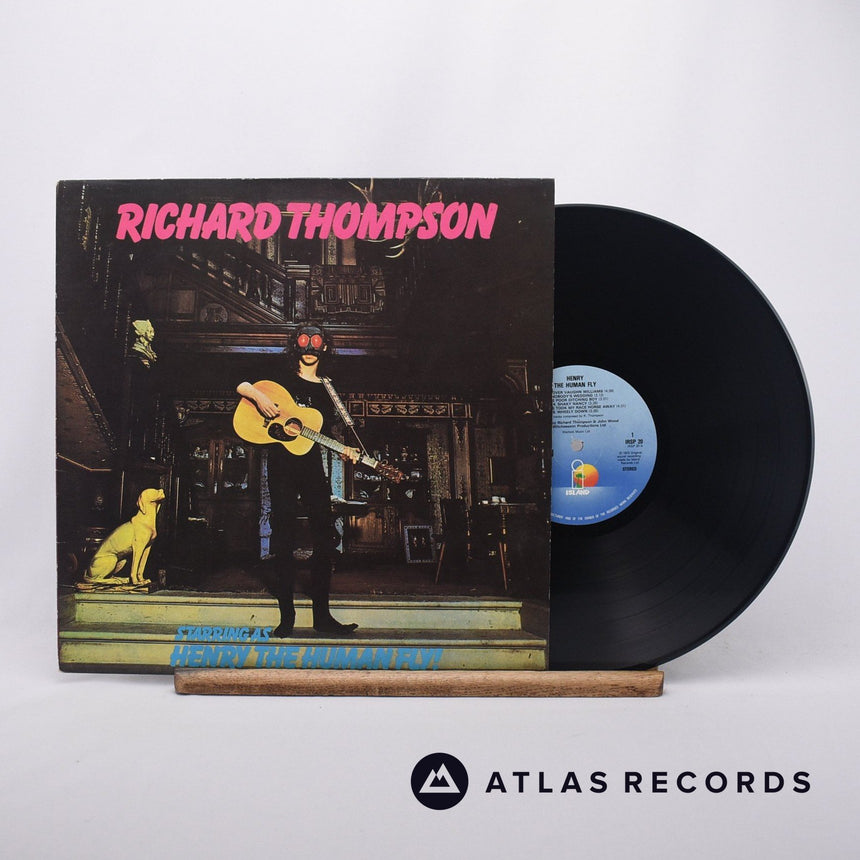 Richard Thompson Henry The Human Fly LP Vinyl Record - Front Cover & Record