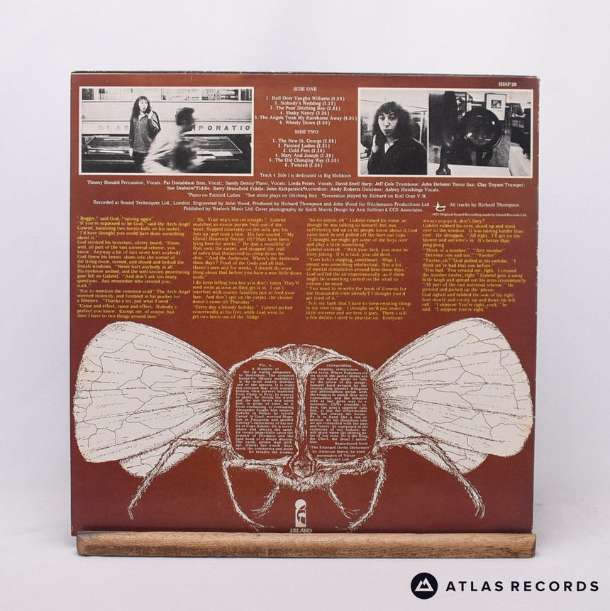 Richard Thompson - Henry The Human Fly - Reissue A-1 B-1 LP Vinyl Record - EX/EX